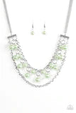Load image into Gallery viewer, Rockefeller Romance Green Necklace