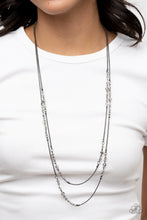 Load image into Gallery viewer, Petitely Prismatic Black Necklace