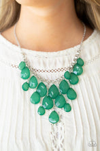 Load image into Gallery viewer, Front Row Flamboyance Green Necklace