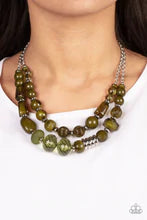 Load image into Gallery viewer, Pina Colada Paradise Green Necklace