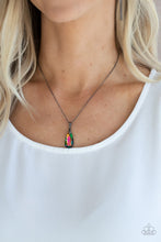 Load image into Gallery viewer, Optimized Opulence Multi/Oil Spill Necklace