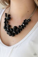 Load image into Gallery viewer, Glam Queen Black Necklace - Angie's $5.00 Bling