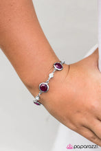 Load image into Gallery viewer, Glass Houses Purple Bracelet