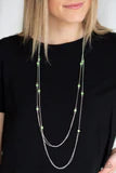 Load image into Gallery viewer, Sparkle of the Day Green Necklace