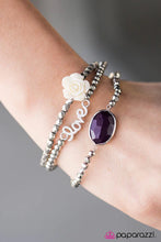 Load image into Gallery viewer, Victorian Vibrato Purple Bracelet