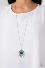 Load image into Gallery viewer, Titanic Trinket Green Necklace