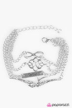 Load image into Gallery viewer, Then Love Swooped In Silver Bracelet