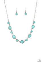 Load image into Gallery viewer, Heavenly Teardrop Blue Necklace