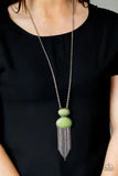 Load image into Gallery viewer, Meet Me at Sunset Green Necklace
