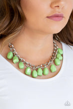 Load image into Gallery viewer, Take the Color Wheel Green Necklace