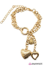 Load image into Gallery viewer, Closer to the Heart Gold Bracelet