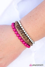 Load image into Gallery viewer, Ground Effect Pink Bracelet