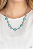 Load image into Gallery viewer, Heavenly Teardrop Blue Necklace