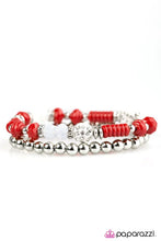 Load image into Gallery viewer, My Dance Card is Full Red Bracelet