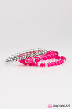 Load image into Gallery viewer, Colorfully Coordinated Pink Bracelet