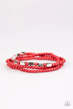 Load image into Gallery viewer, Living Off the Land Red Bracelet