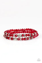 Load image into Gallery viewer, Crystal Cavalier Red Bracelet