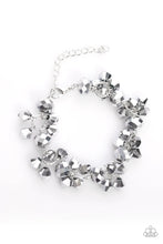 Load image into Gallery viewer, Stop and Star Silver Bracelet