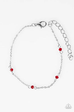 A Pinch of Sparkle Red Bracelet