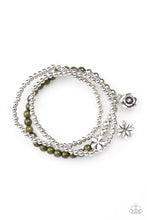 Load image into Gallery viewer, Gardenia Party Green Bracelet