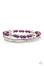 Load image into Gallery viewer, Colorfully Classy Purple Bracelet