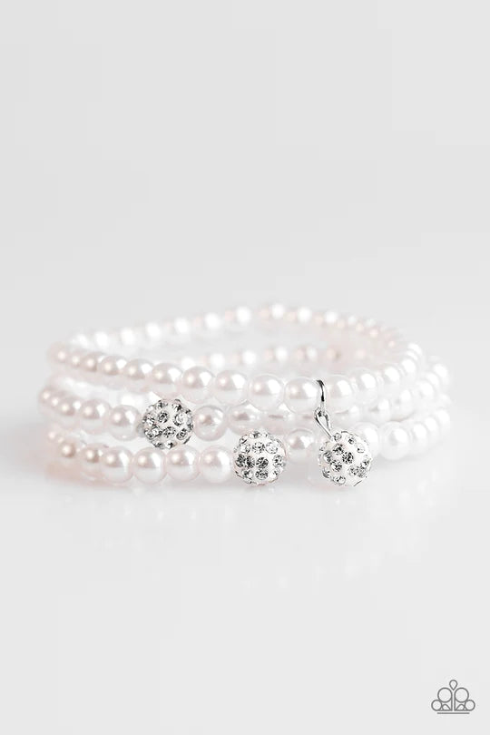 Certainly  Cinderella White Bracelet