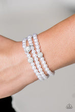 Load image into Gallery viewer, Certainly  Cinderella White Bracelet