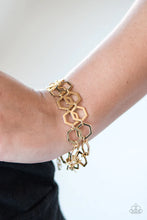 Load image into Gallery viewer, HEX Yeah Gold Bracelet