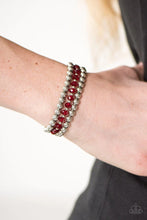 Load image into Gallery viewer, City Sleek Red Bracelet