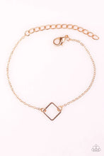 Load image into Gallery viewer, The Square Minimum Rose Gold Bracelet