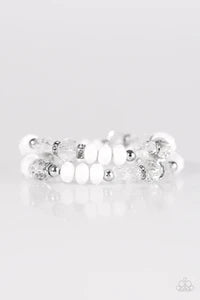 A Midsummer's Night's Gleam White Bracelet