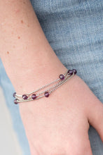 Load image into Gallery viewer, Shine Brightly Purple Bracelet