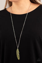Load image into Gallery viewer, Soaring High Green Necklace