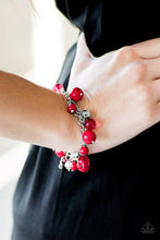 Load image into Gallery viewer, Wanderlust for Life Red Bracelet