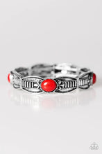 Load image into Gallery viewer, Mayan Majesty Red Bracelet