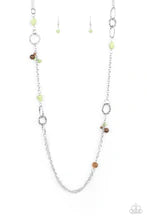 Load image into Gallery viewer, Sandstone Safari Green Necklace