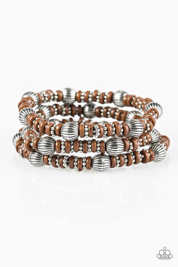 Barcelona Ball Brown Bracelet