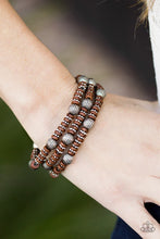 Load image into Gallery viewer, Barcelona Ball Brown Bracelet