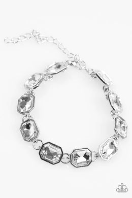 Deluxe Sparkle White Bracelet