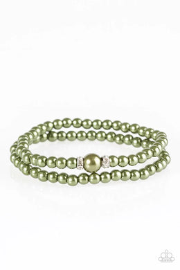 Cambridge Chic Green Bracelet