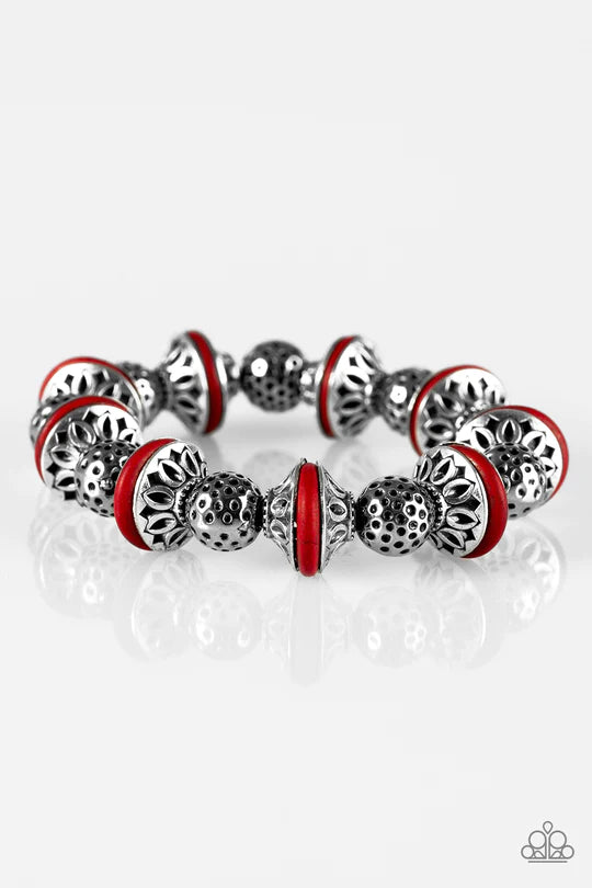 Eastern Enchantment Red Bracelet