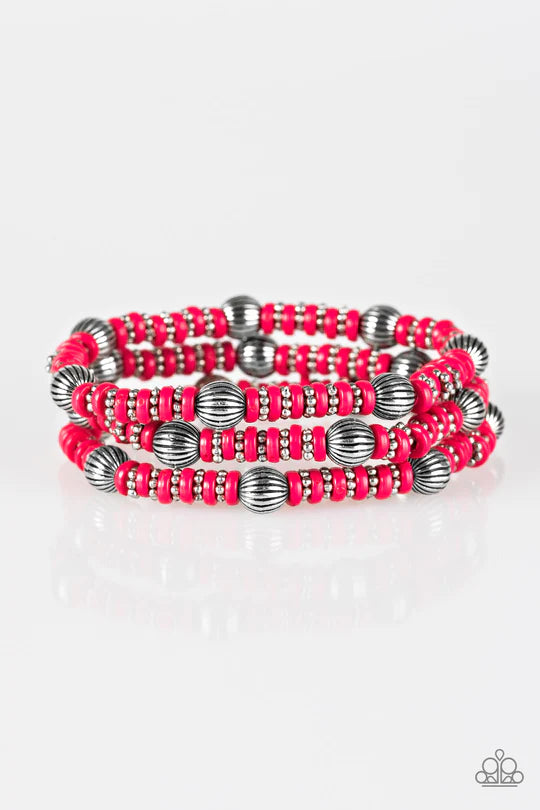 Barcelona Ball Pink Bracelet