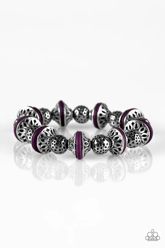 Eastern Enchantment Purple Bracelet