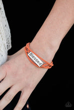 Load image into Gallery viewer, Feeling Blessed Orange Bracelet