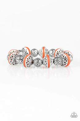 Eastern Enchantment Orange Bracelet