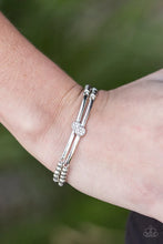 Load image into Gallery viewer, When Money Talks I Listen White Bracelet