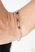 Load image into Gallery viewer, Center Stage Chic Red Bracelet