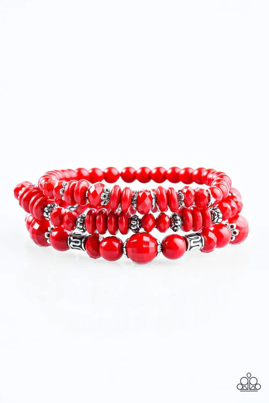 Disco Diva Red Bracelet