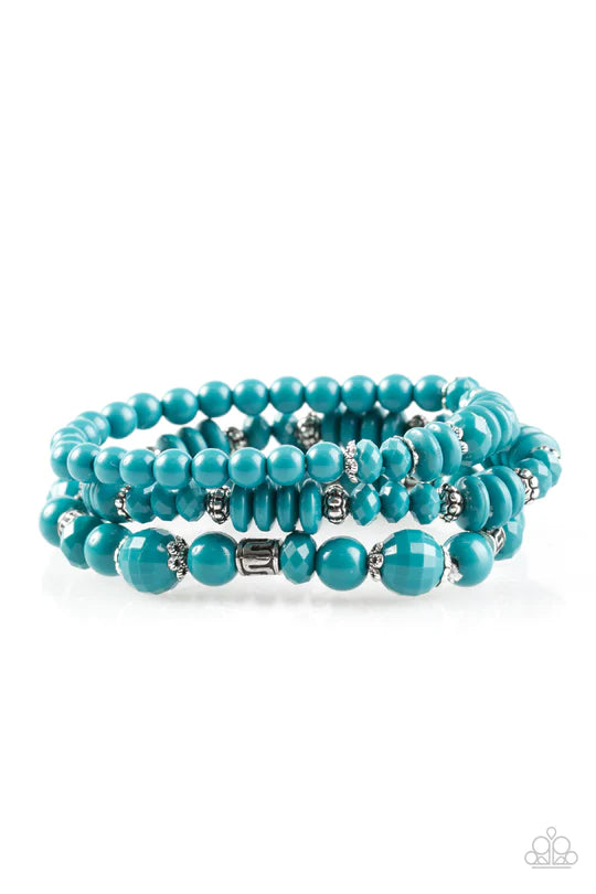 Disco Diva Blue Bracelet