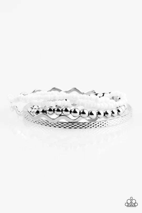 Amazon Style White Bracelet